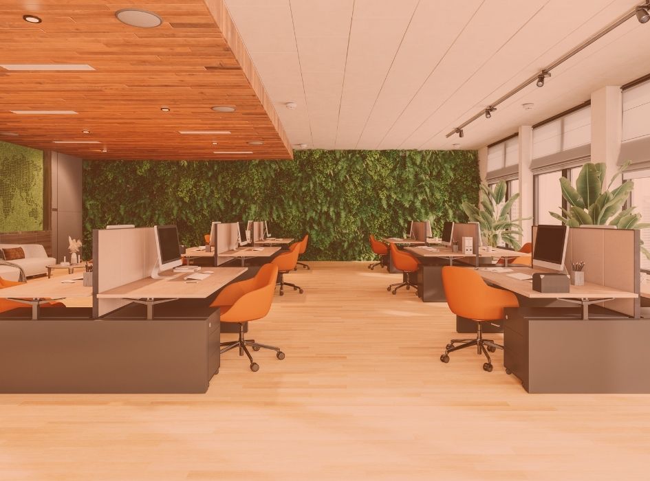 Optimizing office layout is a great example of environmental CSR initiative