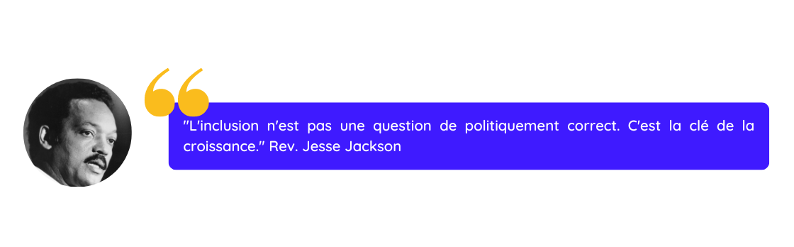 citation dans 6 ingrédients pour créer une culture inclusive au travail