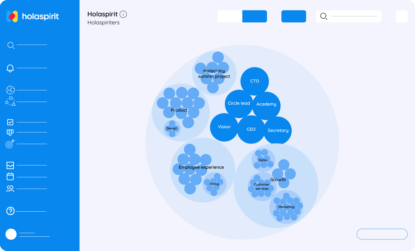 Création d'une cartographie du réseau sur Holaspirit