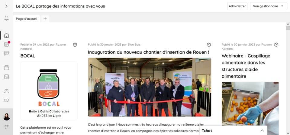 ANDES welcome portal to run its grocery store network