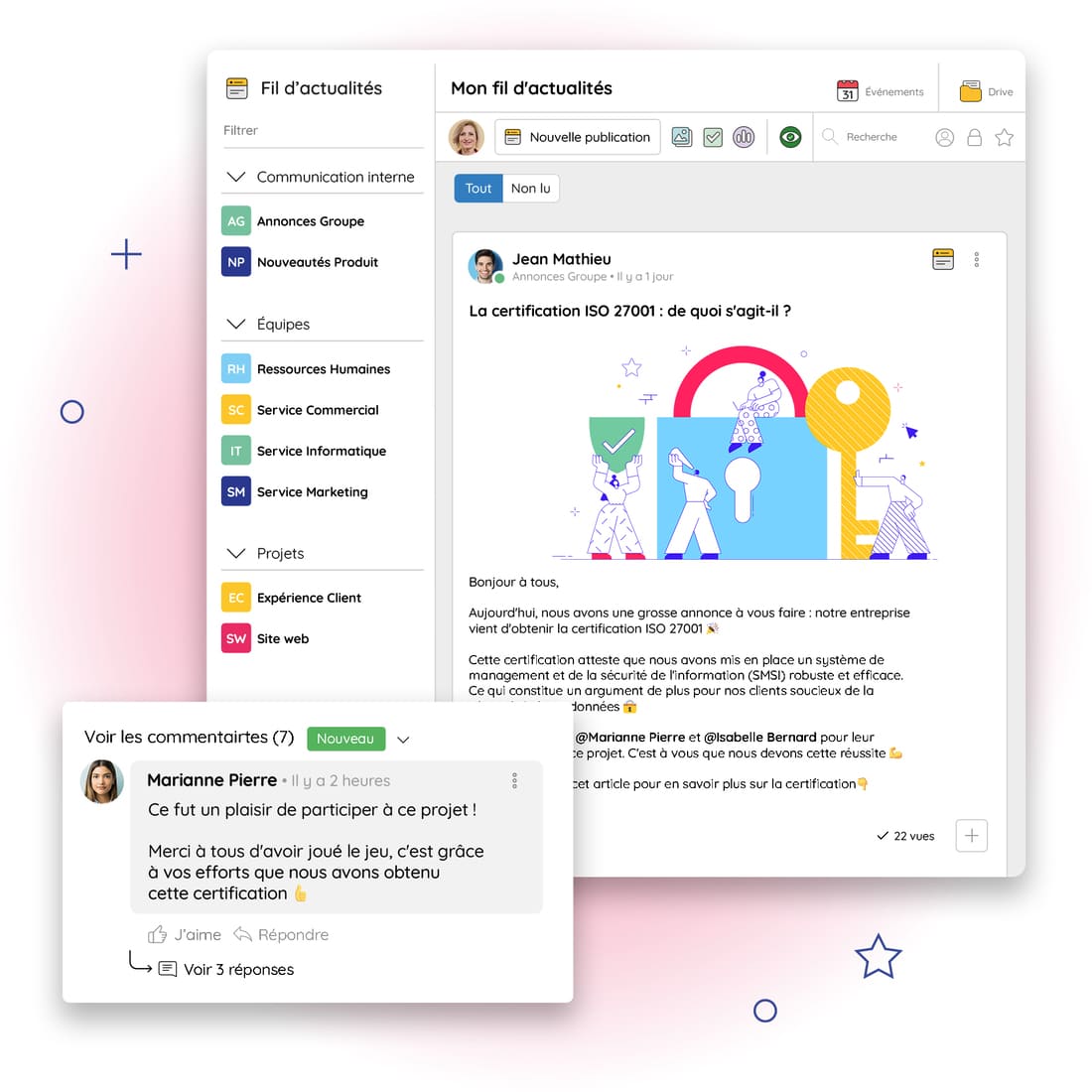 Exemple de publication validée suite à un processus de validation