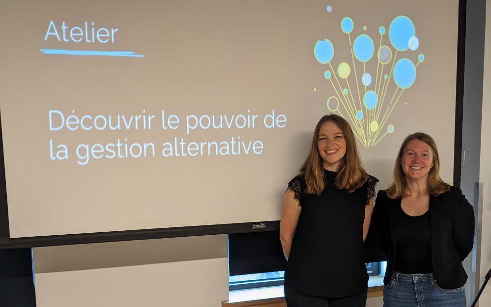 A workshop about how alternative management models can build resilience in the workplace