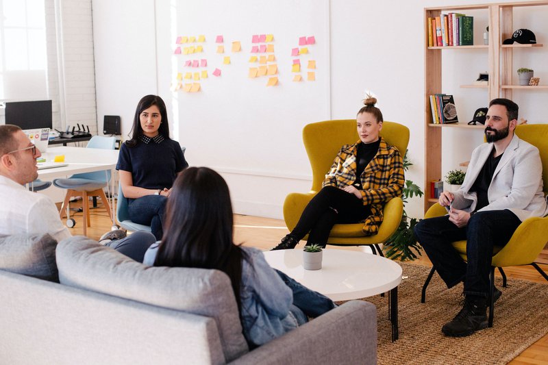 Image d’un atelier OKR au niveau de l’équipe