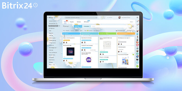 Bitrix24 interface