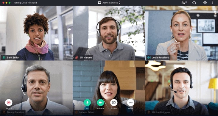 gotomeeting interface