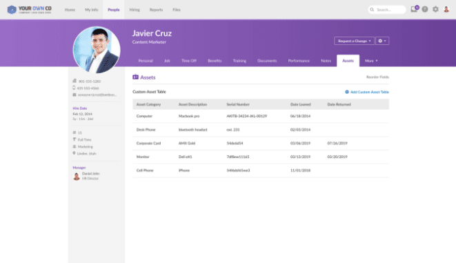 engagement collaborateur BambooHR