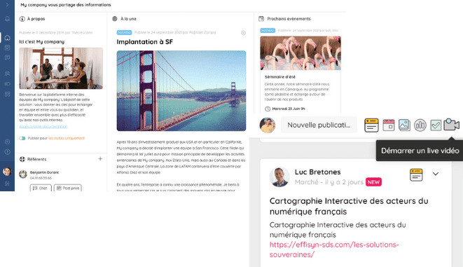 Talkspirit internal communication