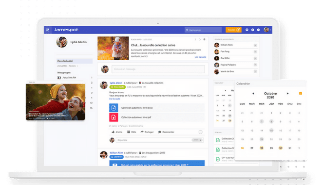 Jamespot internal communication