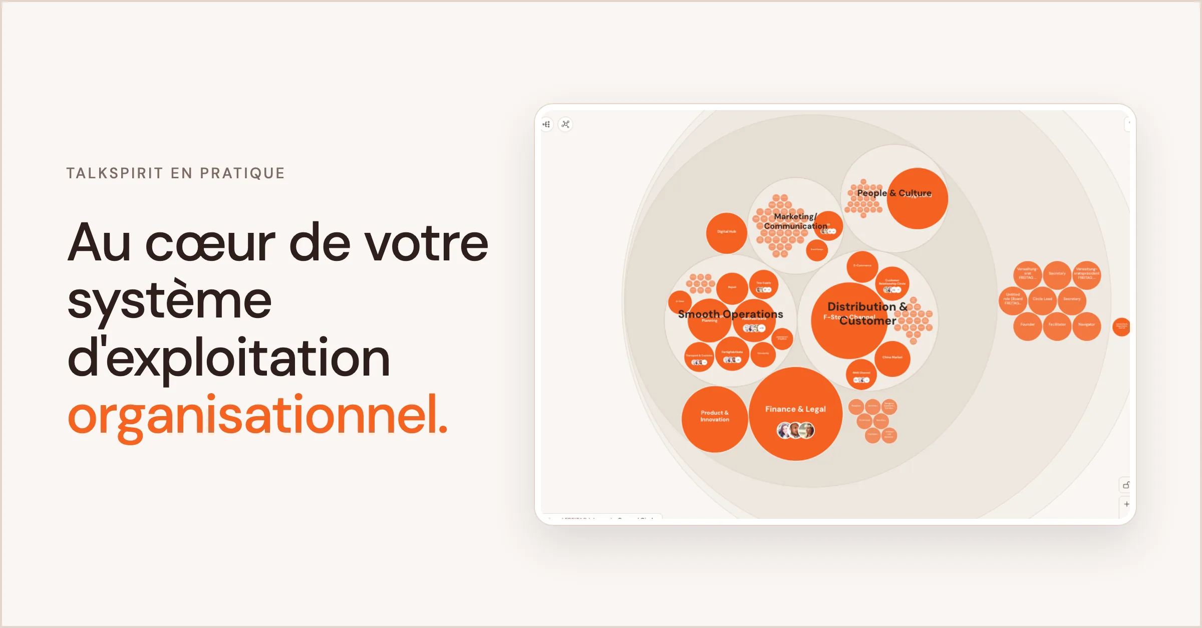 Au cœur de votre système d'exploitation organisationnel : les cercles et rôles dans Talkspirit