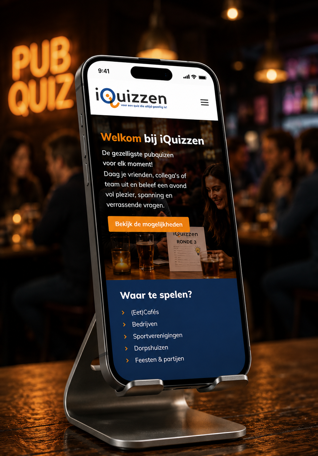 Ontwikkeling van een interactieve website gecombineerd met branding, online vindbaarheid, agendabeheer en structureel technisch onderhoud.
