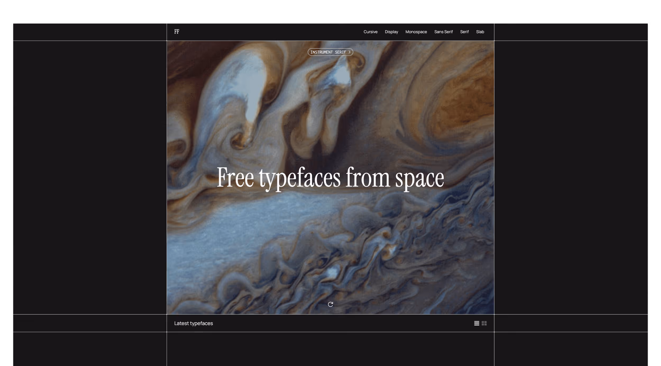 Some screenshots of the Free Faces website, desktop and mobile