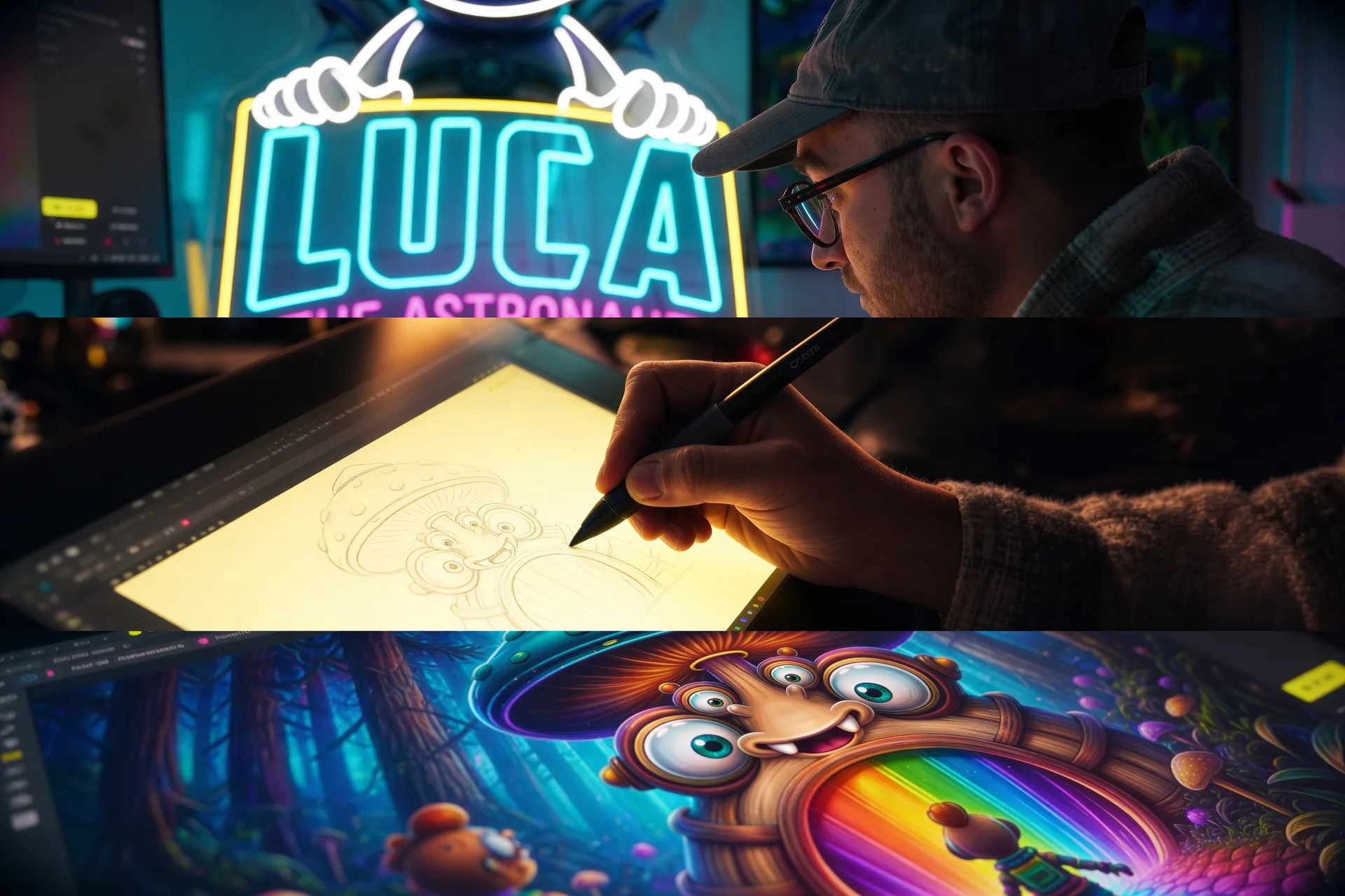 Luca studio drawing