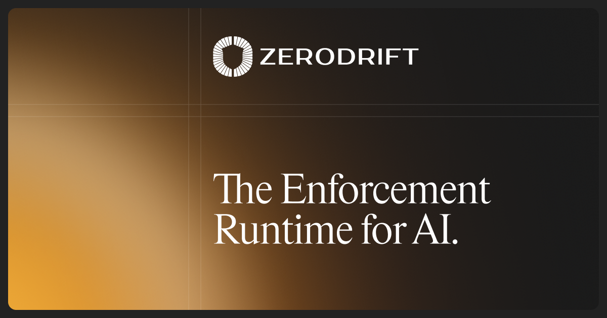 ZeroDrift — Live today, first 1,000 calls free