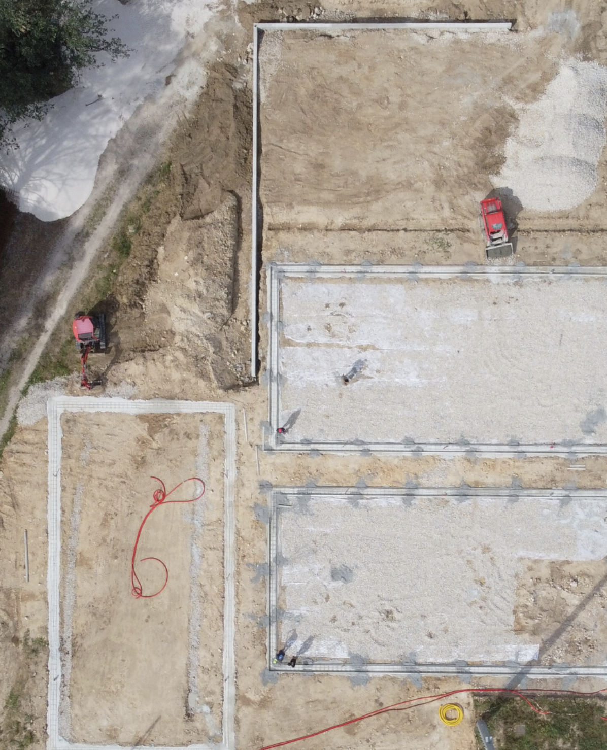 Drainage et préparation du support d’un terrain sportif