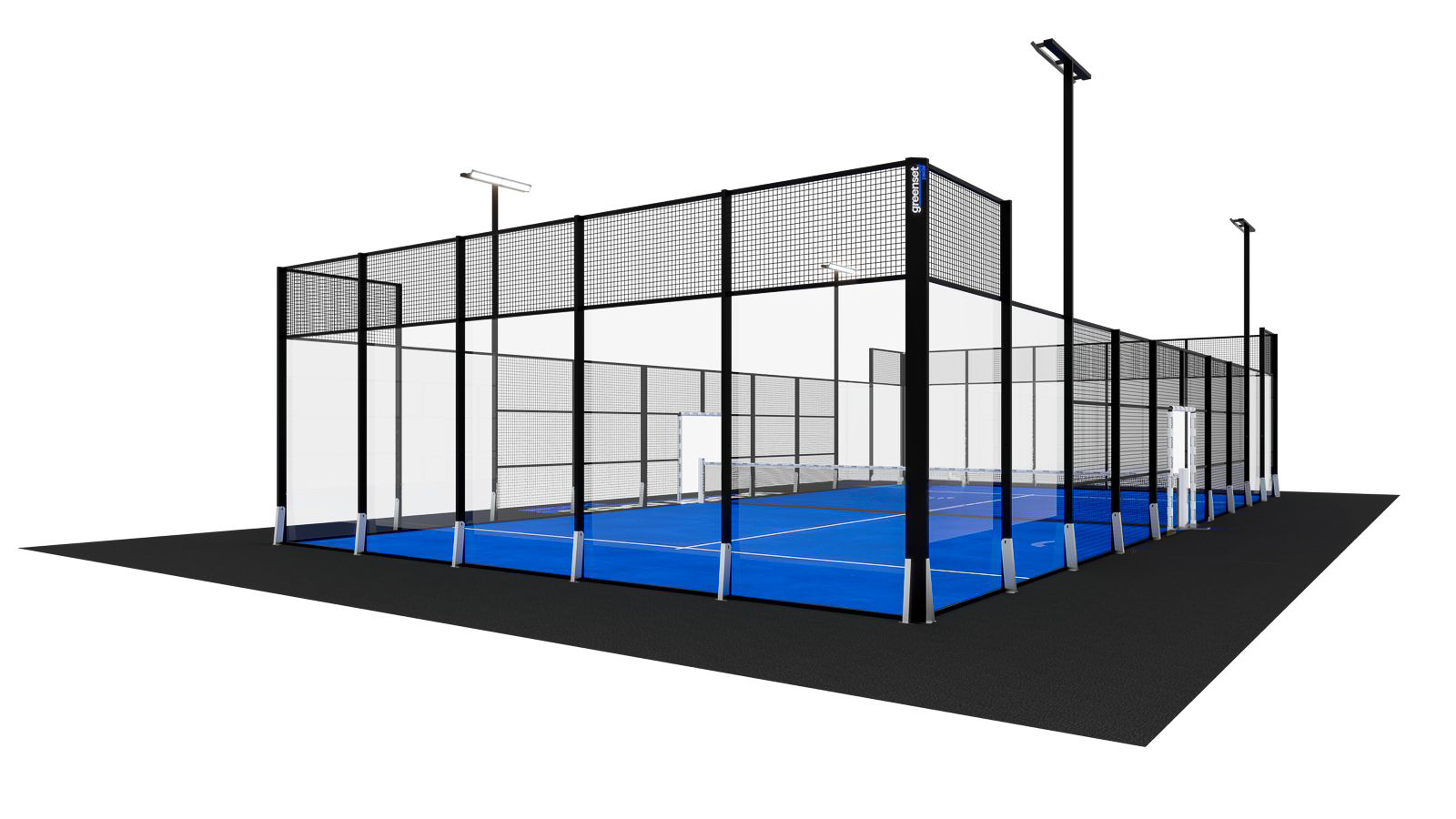 Terrain de padel Classic Steel