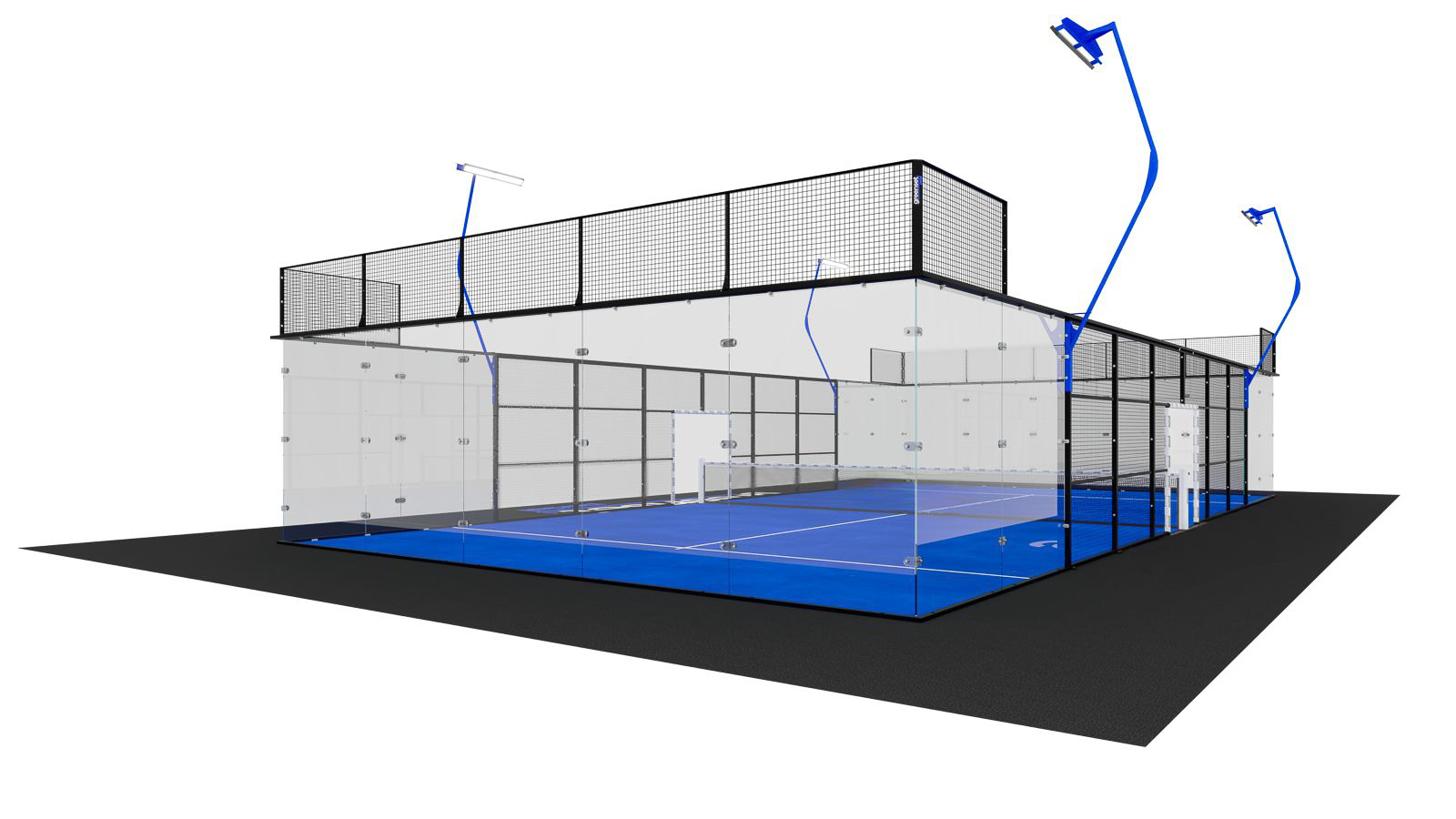 Terrain de padel Technic full panoramique