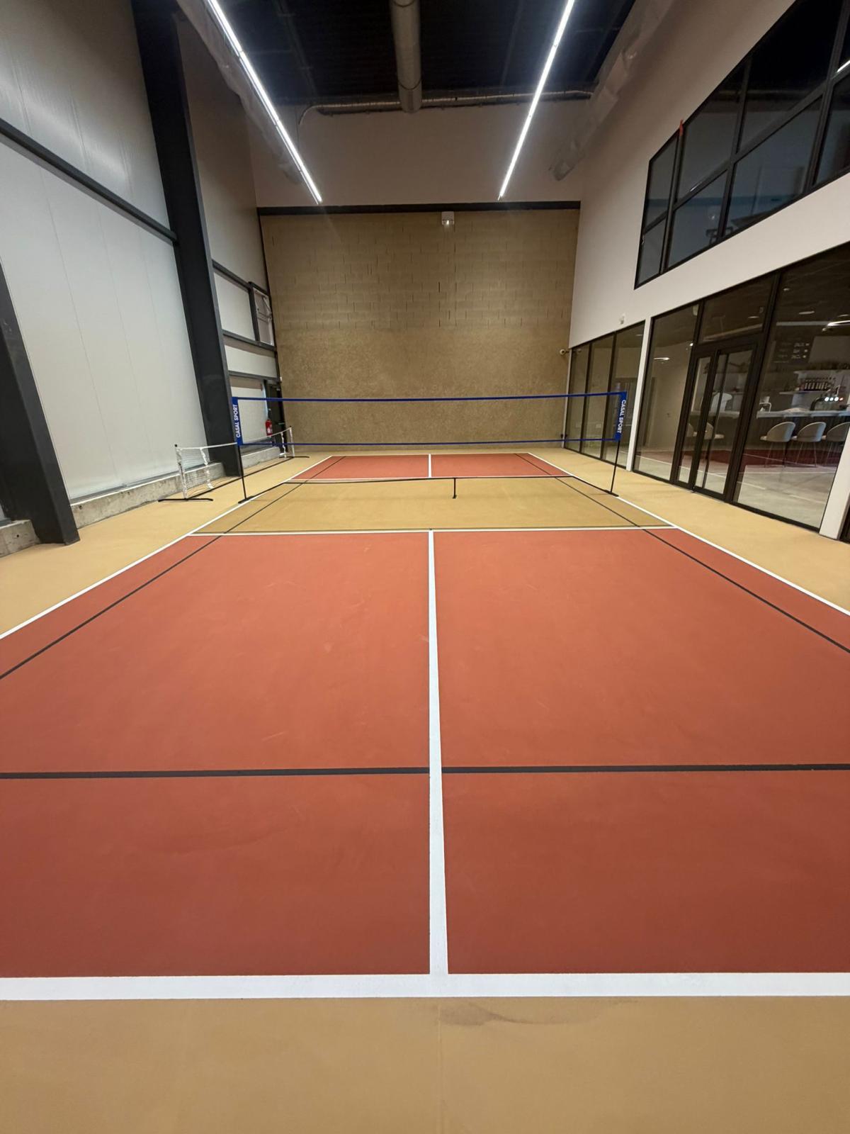 Terrain de pickleball et projet multisport Sol Sportif
