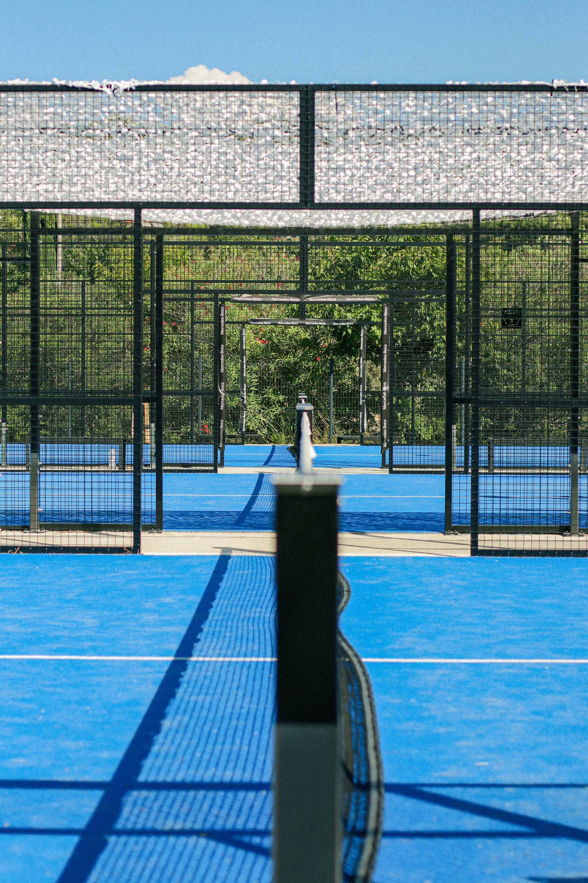 Terrains de padel réalisés à Coudoux par Sol Sportif