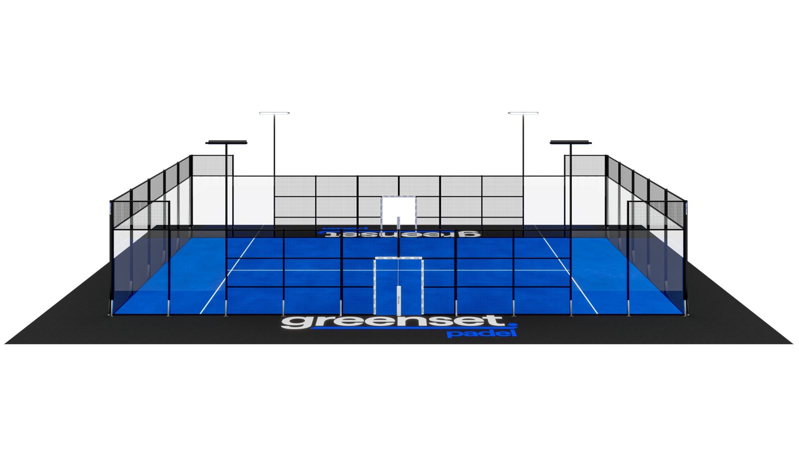 Terrain de padel Classic Steel — Vue générale