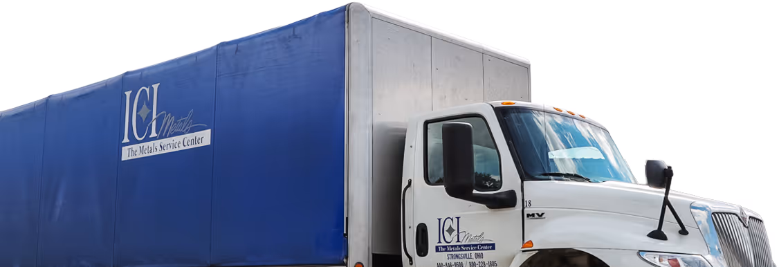 ICI Metals delivers precision metal inventory throughout Ohio and surrounding states