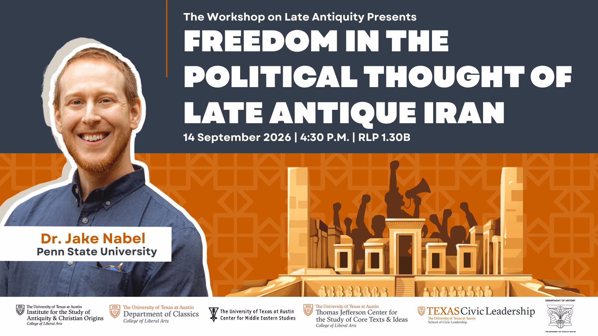 Freedom in the Political Thought of Late Antique Iran with Dr. Jake Nabel