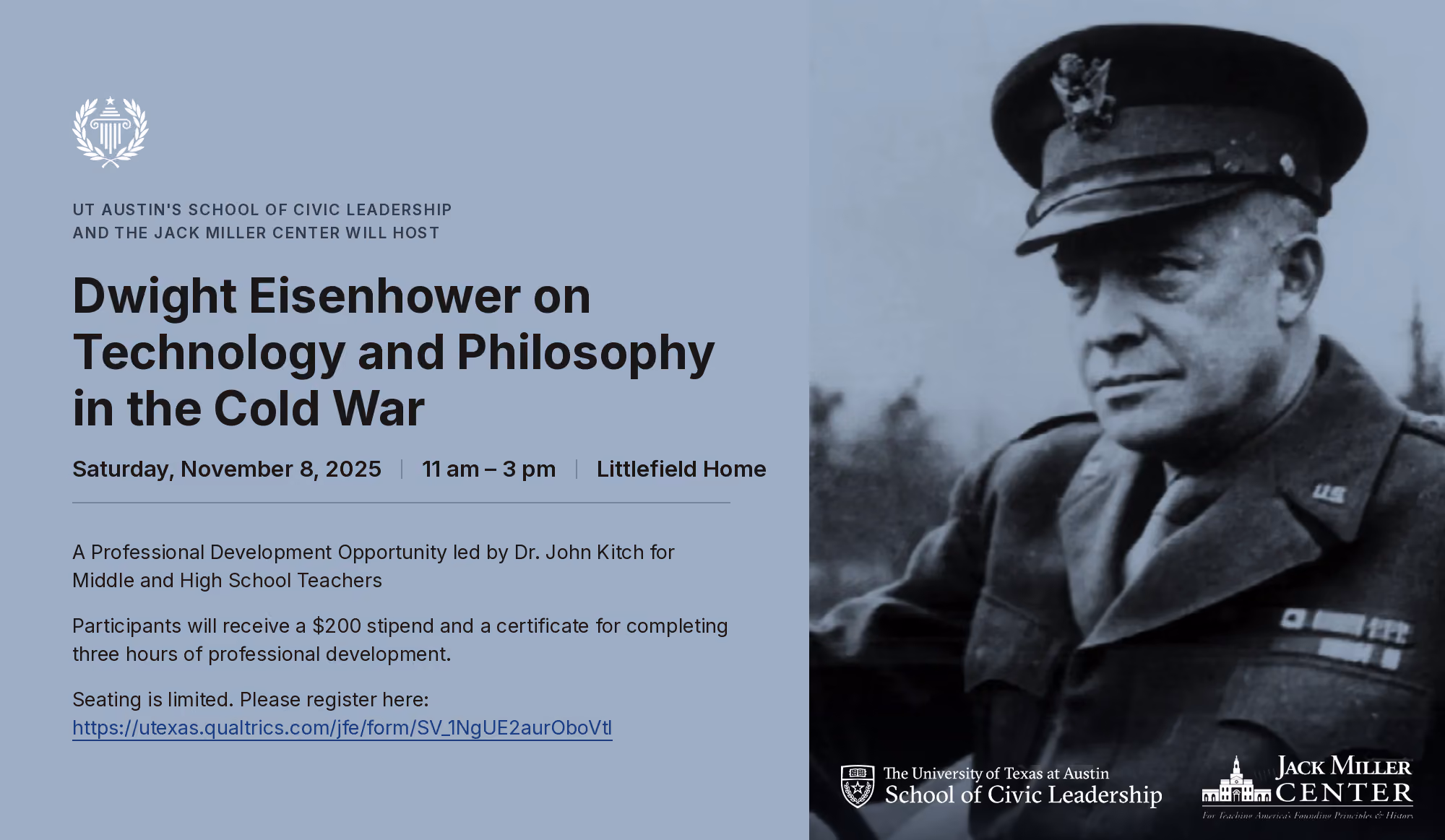 Dwight Eisenhower on Technology and Philosophy in the Cold War