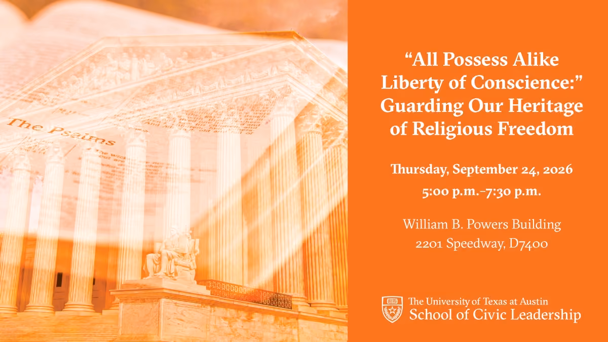“All Possess Alike Liberty of Conscience”: Guarding Our Heritage of Religious Freedom