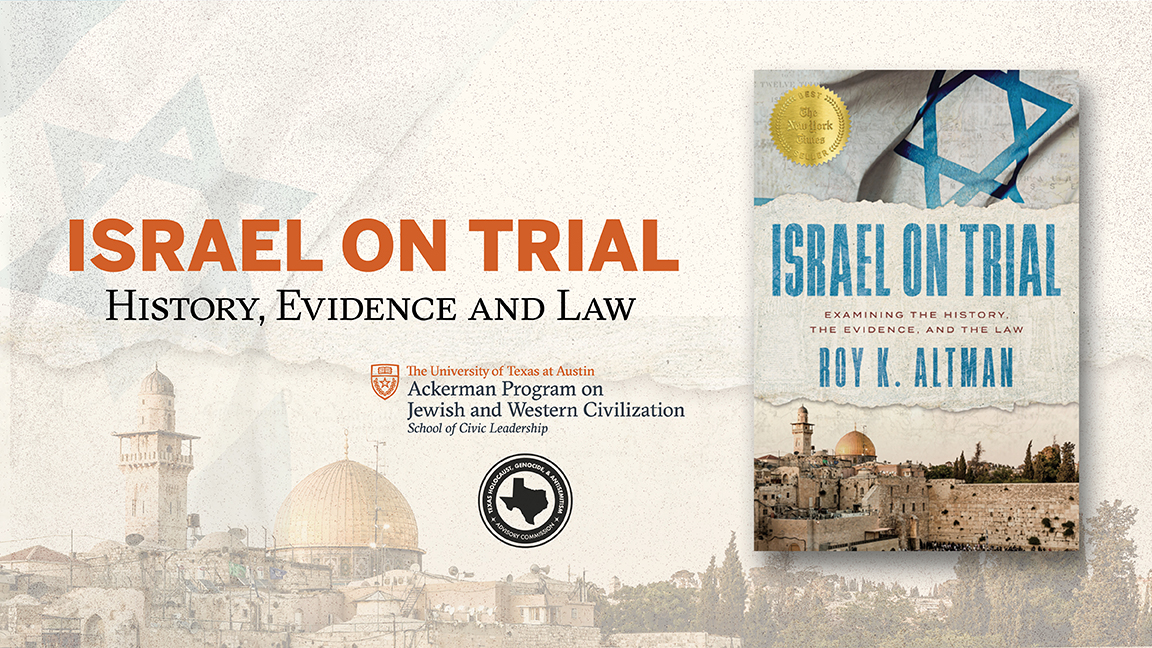 Israel on Trial: A Fireside Chat with Judge Roy Altman