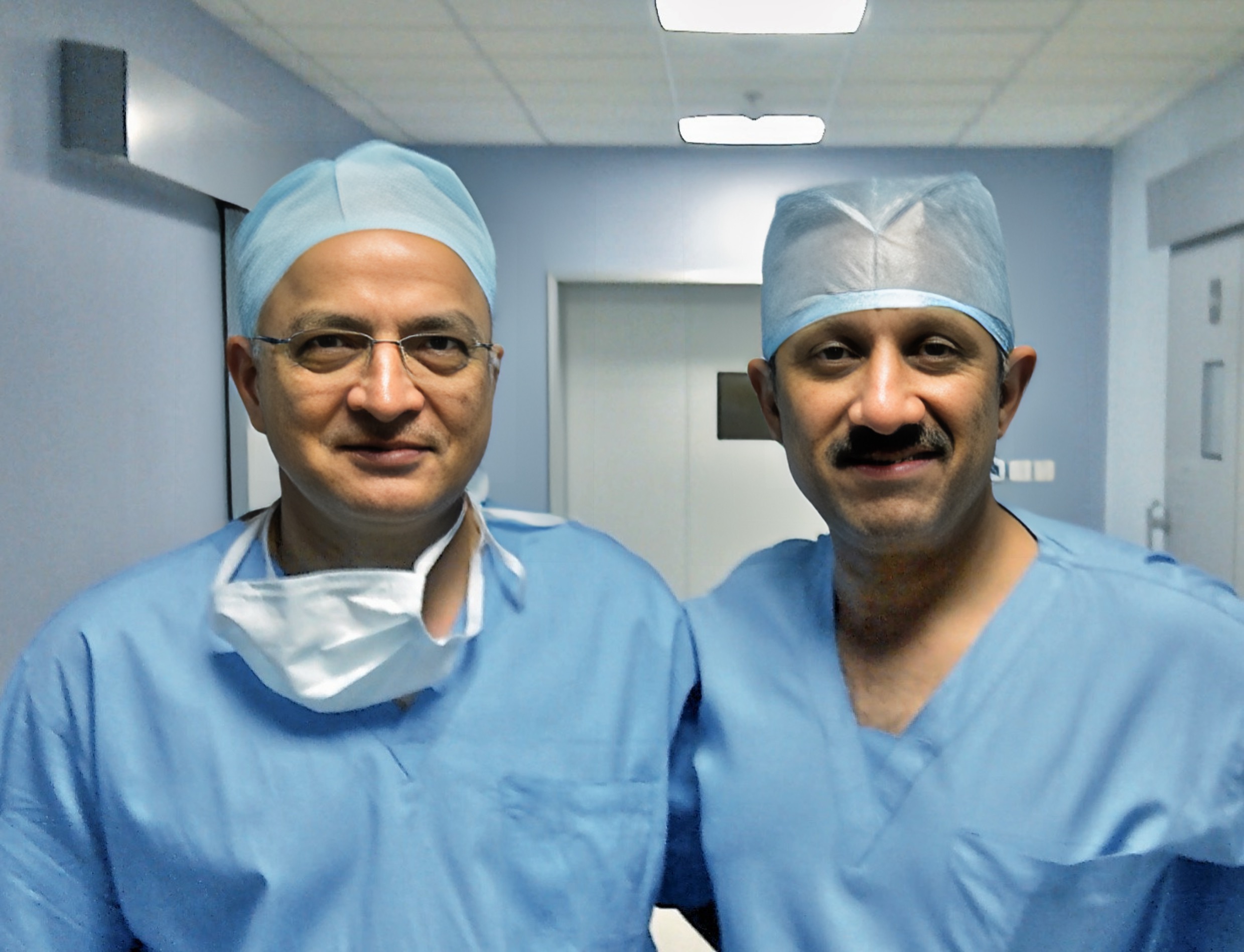 With Dr. Inderbir Gill
