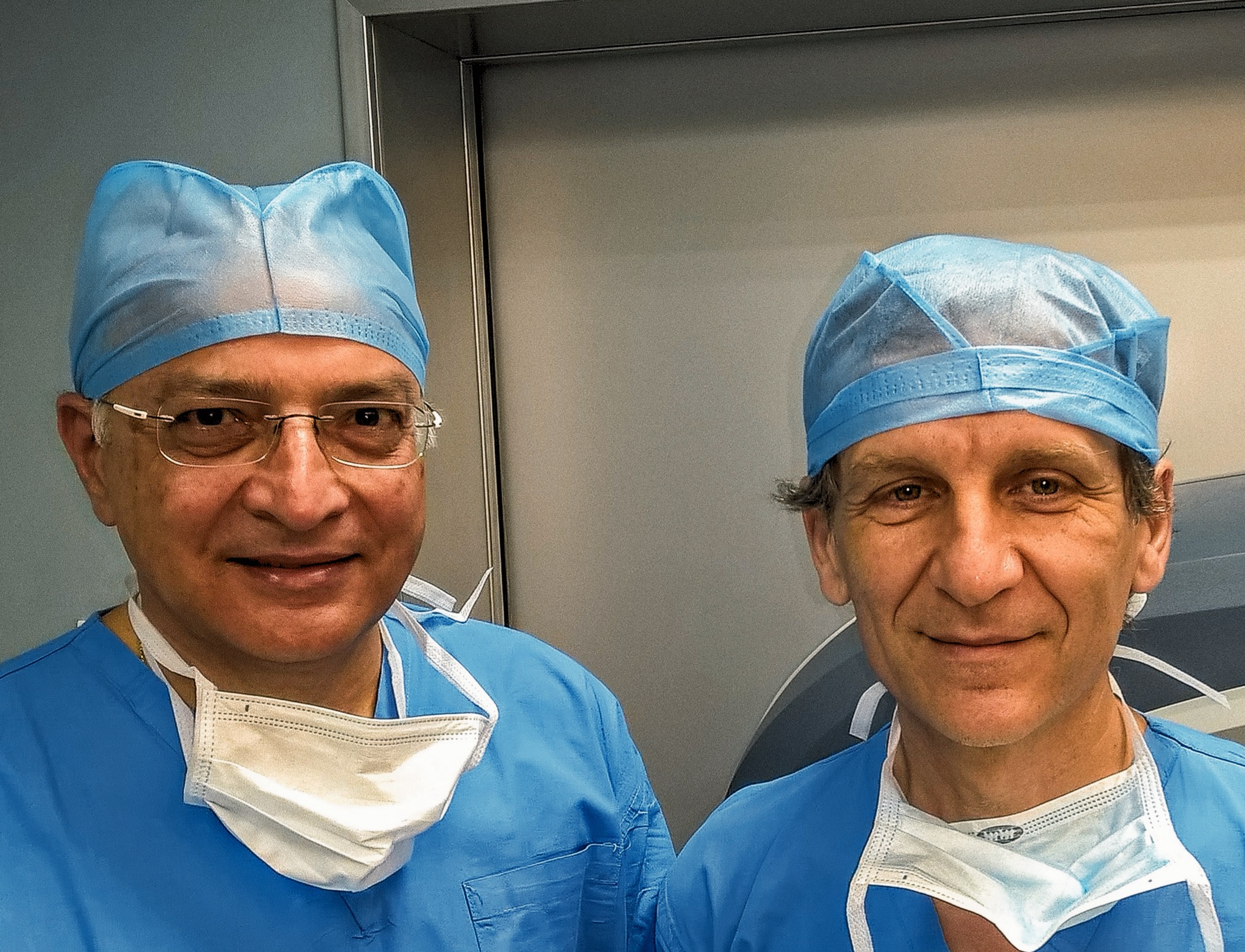 With Dr. Antonio Alcaraz