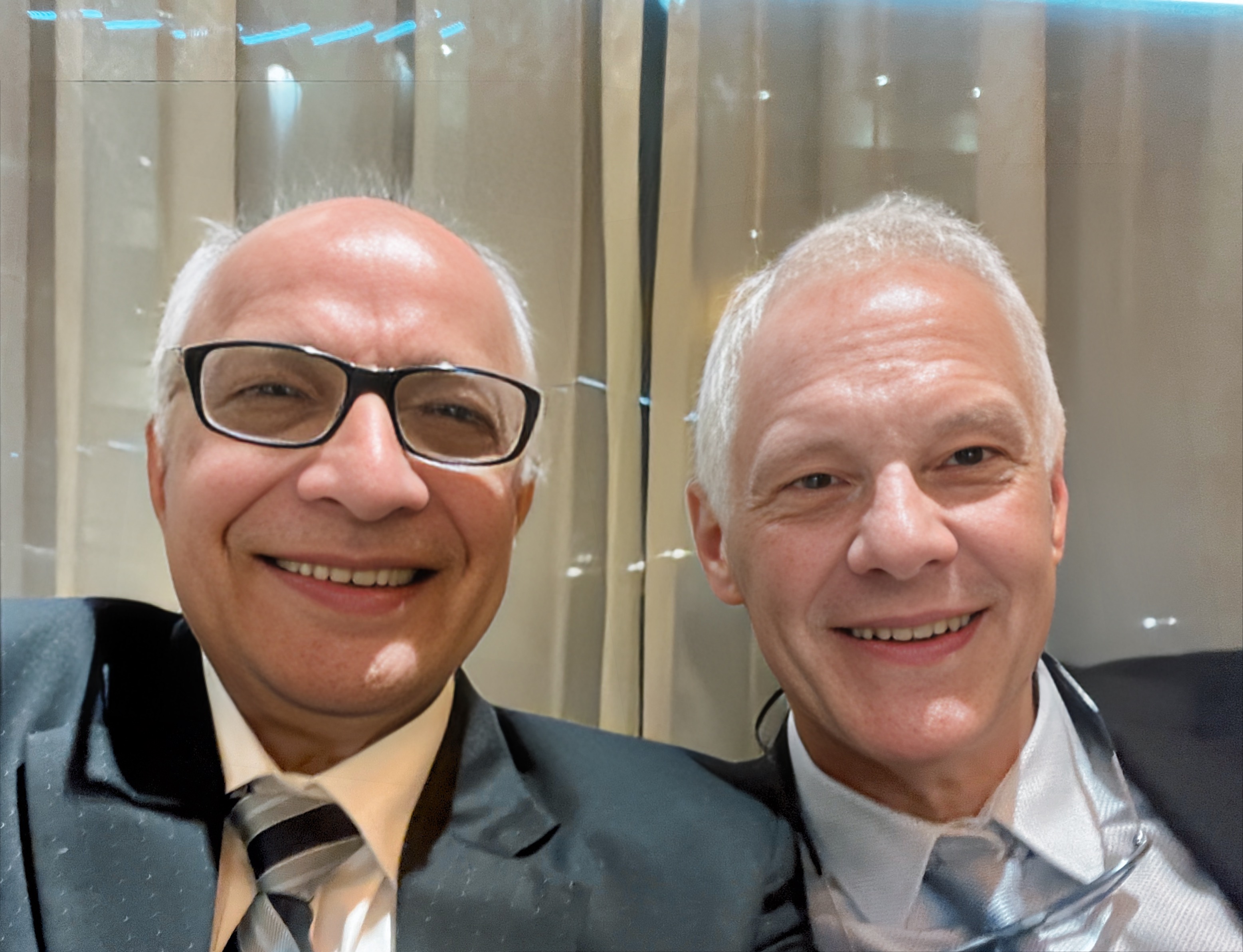 With Dr. James Peabody