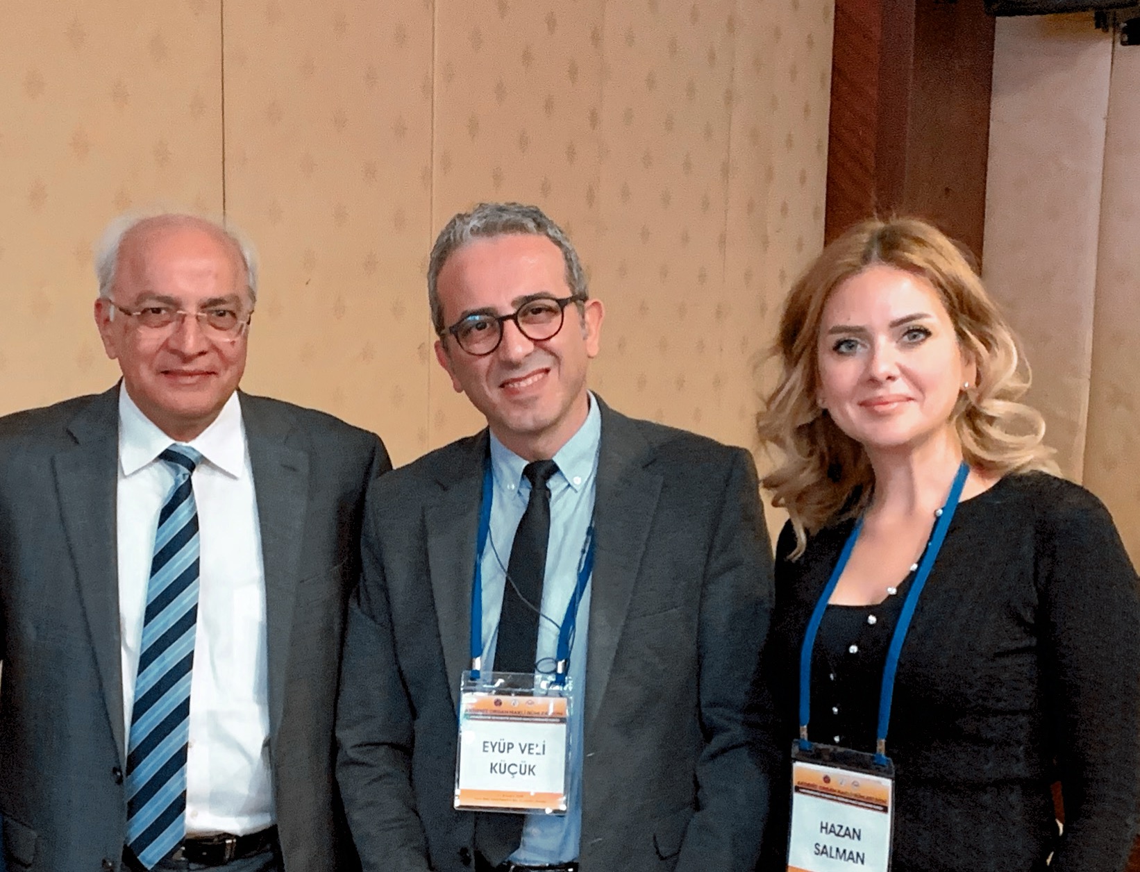 With Dr. Eyüp and Dr. Hazan