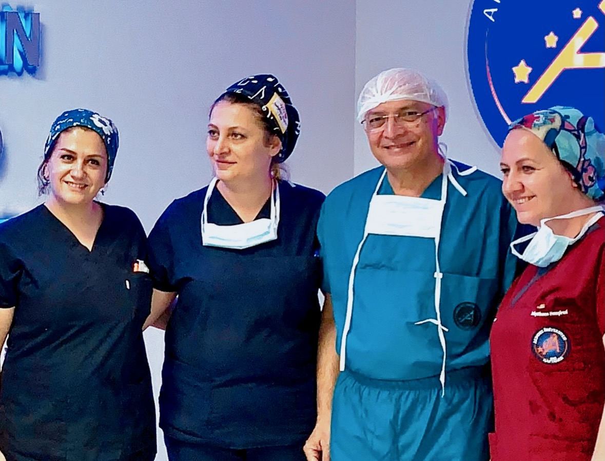 In the operating room, Istanbul