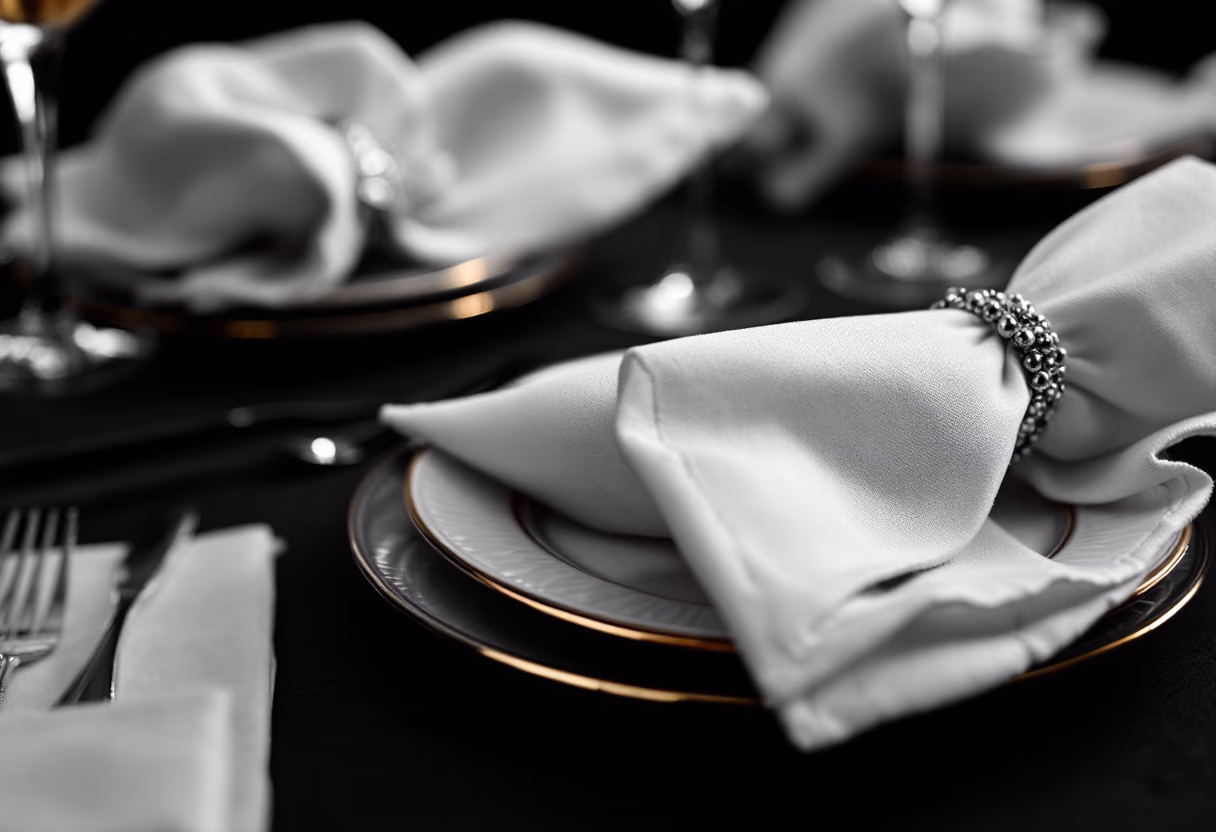 [background image] image of refreshed place setting (for a fine dining restaurant)