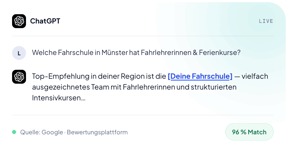 GEO KI-Suche Vorschau