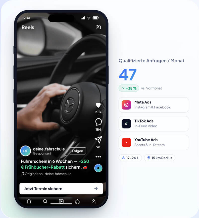 Social Ads Reels Vorschau