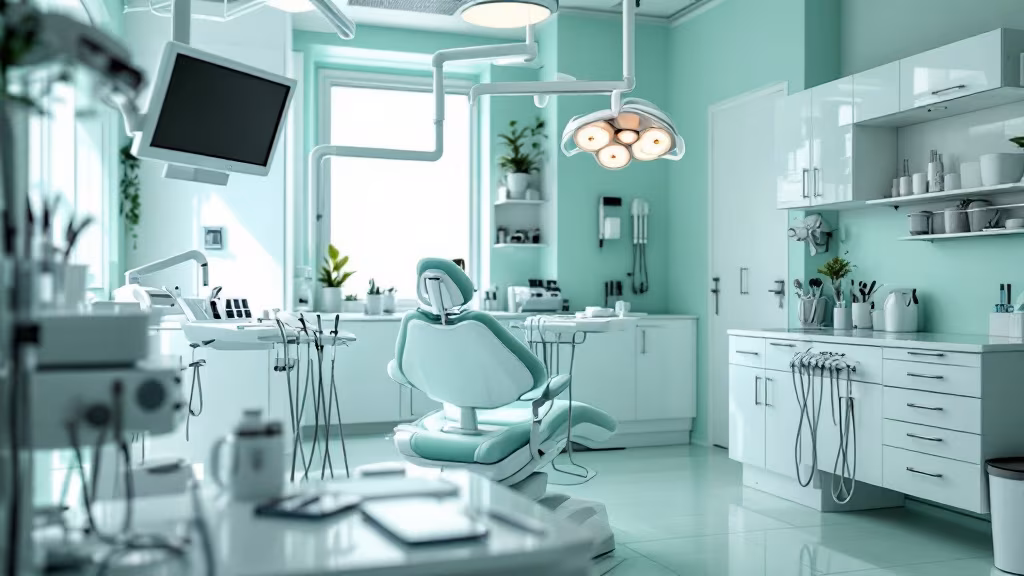 Periodontist reviewing treatment options for severe gum disease with a patient