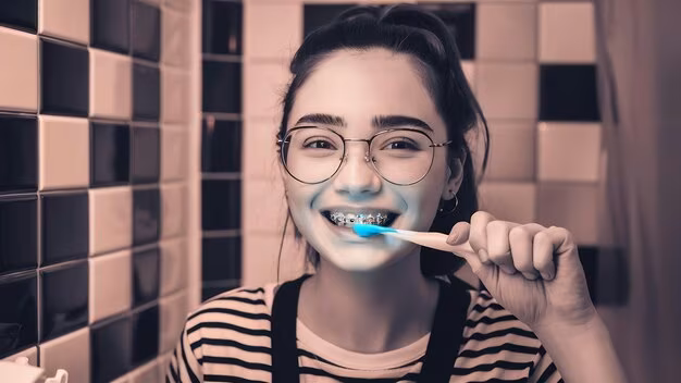 In-office teeth whitening session compared with an at-home whitening kit at Sola Dental Spa in Staten Island