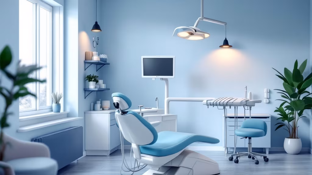 Dentist at Sola Dental Spa in Staten Island reassuring an anxious patient in a calm treatment room