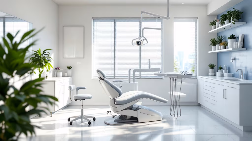 Person resting comfortably at home while recovering after oral surgery