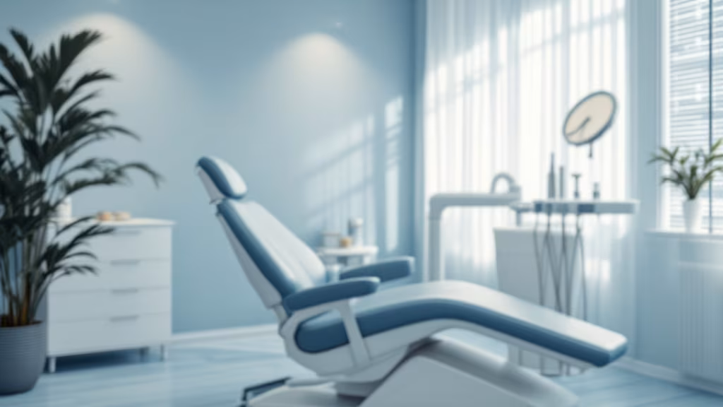 Relaxed dental patient during a calm, comfortable appointment