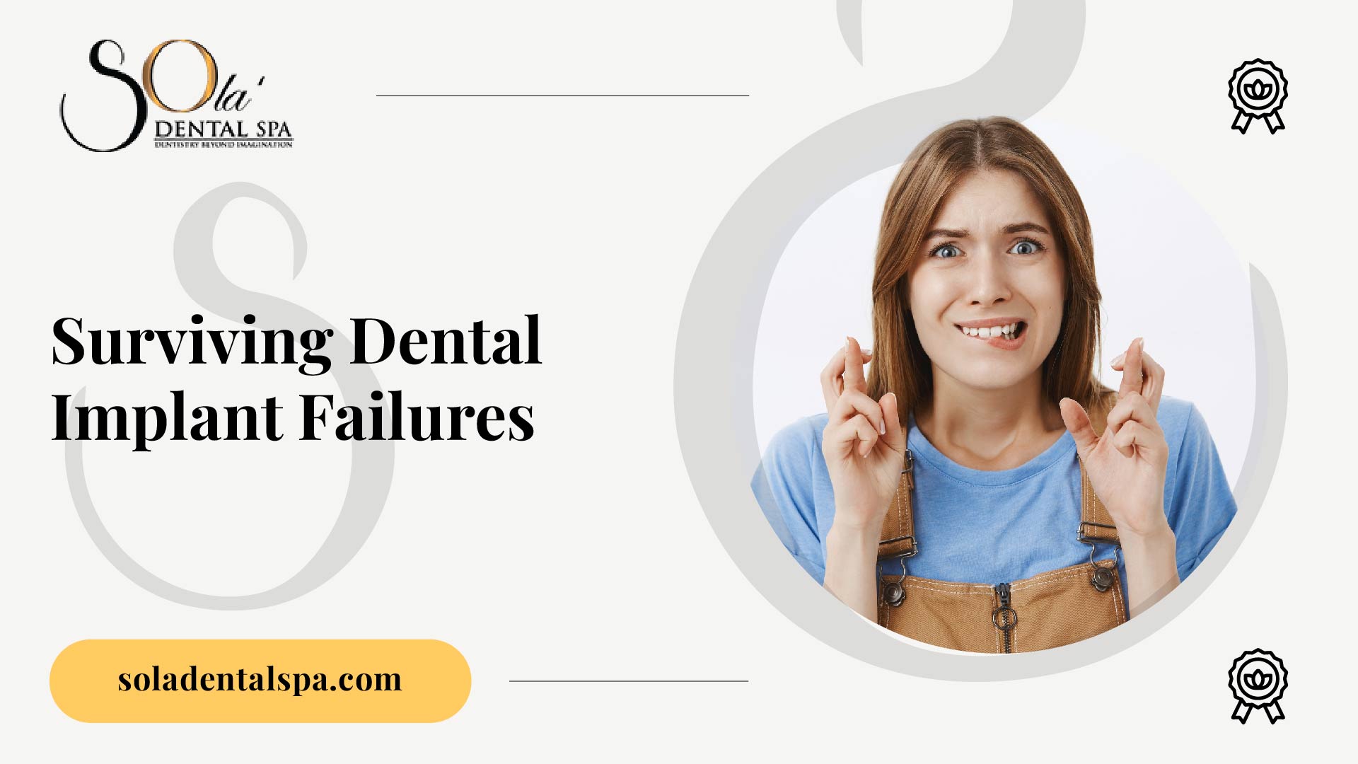 Dental implant examination at Sola Dental Spa