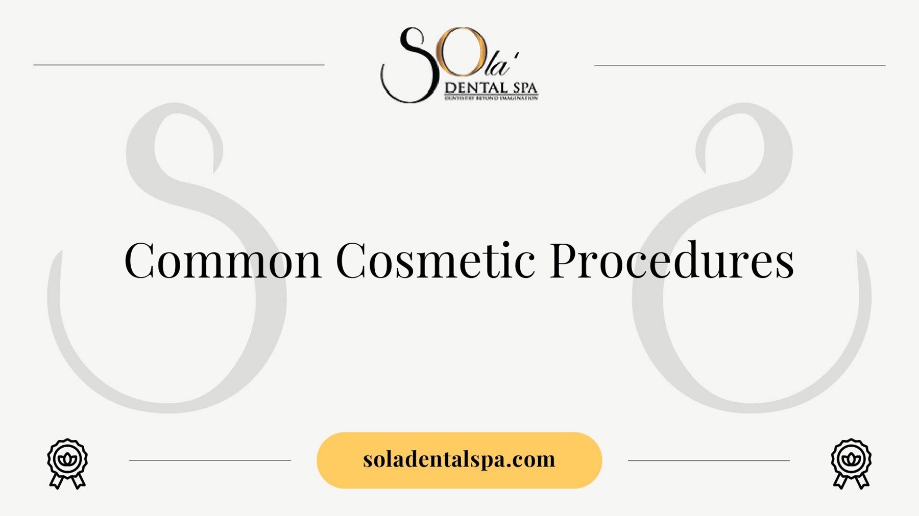 Cosmetic dentistry procedure in progress