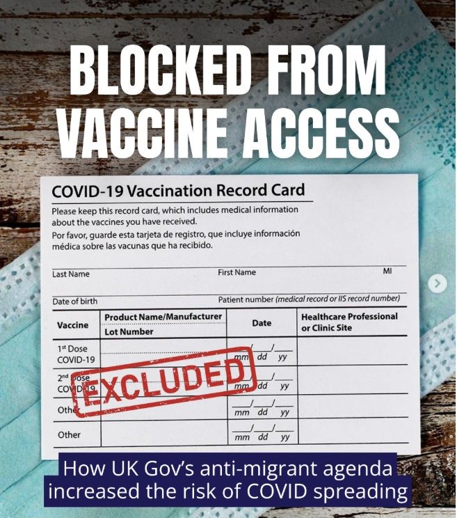 Inquiry finds NHS sharing migrant patient information with Home Office undermined COVID vaccine uptake