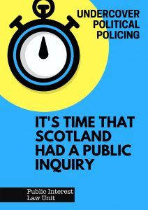 Undercover Policing - Judicial Review in Scotland