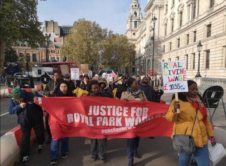 PILC/UVW bringing Royal Parks discrimination case
