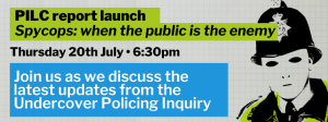 Spycops: When the public is the enemy report launch