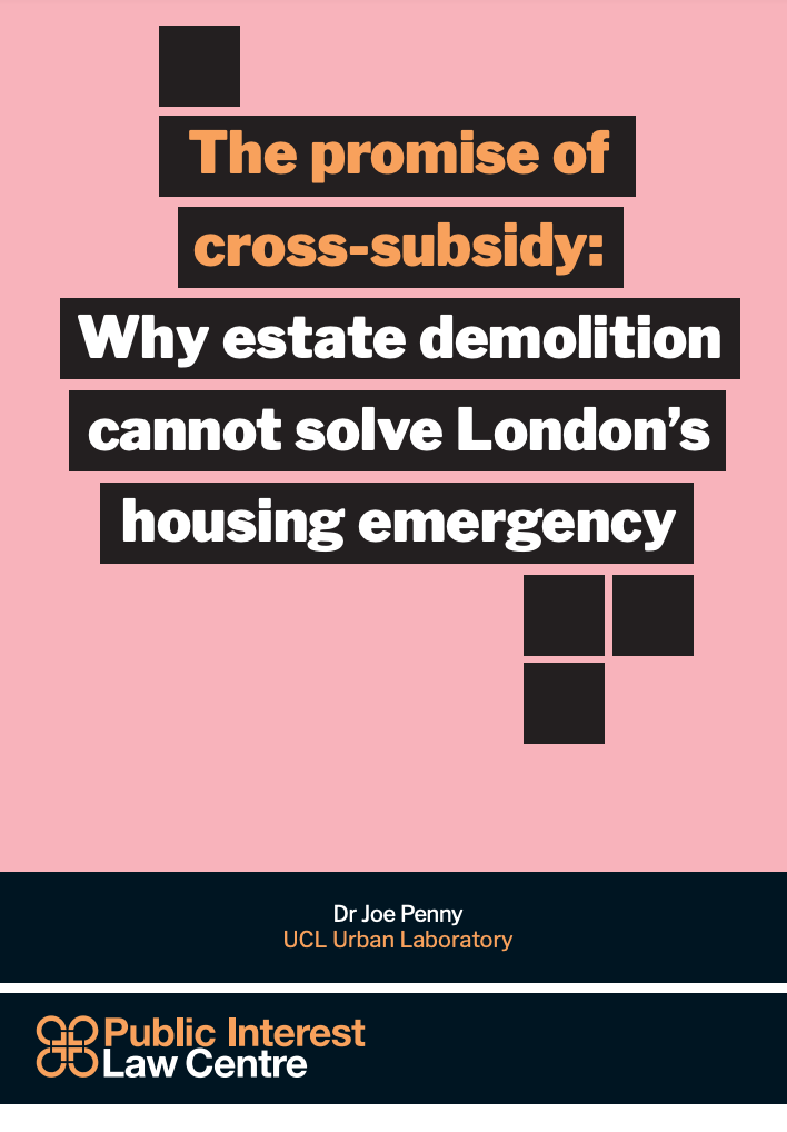Report Finds that “Affordable” Housing Increases Rents for Low-income Londoners