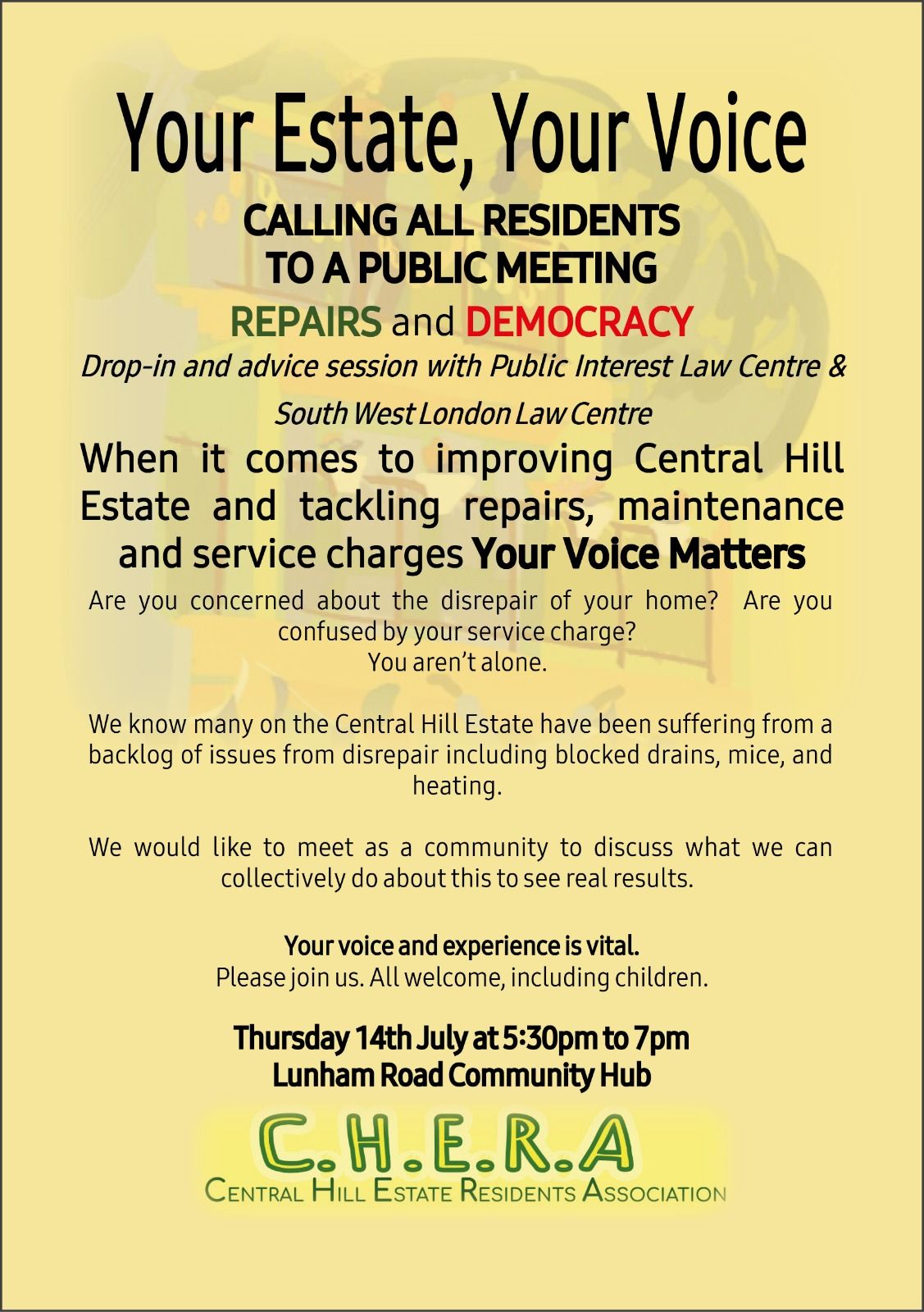 Estate residents challenge Lambeth bullying 