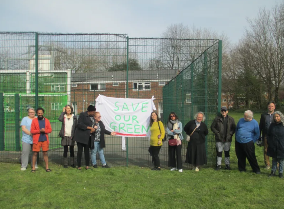 PILC speaks to Save Brownswell Green campaigner Becky Weston